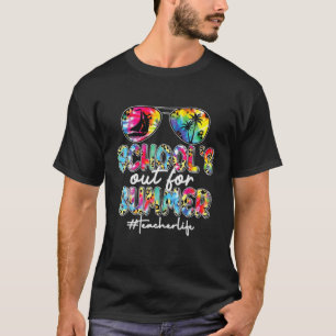Camiseta Retro El Último Día De Las Escuelas En Verano