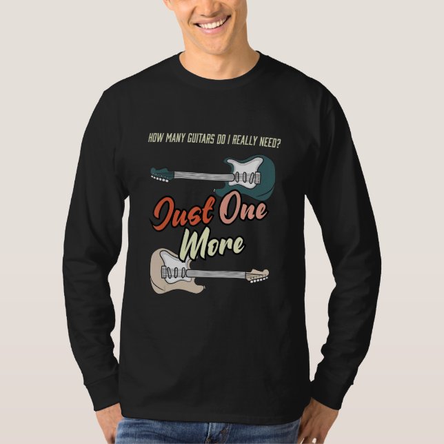 Camiseta Retro Electric Guitar Graphic and Guitarist (Anverso)