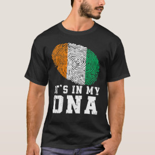 Camiseta Retro en mi baile bandera de Côte d'Ivoire patriot
