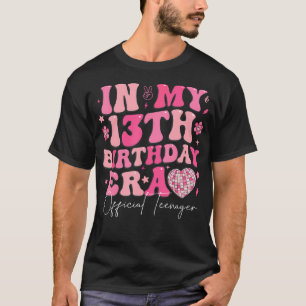 Camiseta Retro En Mi Décimo Tercer Cumpleaños Era Funcionar