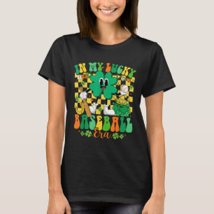 Camiseta Retro En Mi Era De Béisbol De Base St Patrick