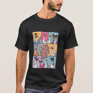 Camiseta Retro en mi era de ganso tonto divertido amante de