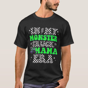Camiseta Retro en mi era de mamá de camión monstruo M