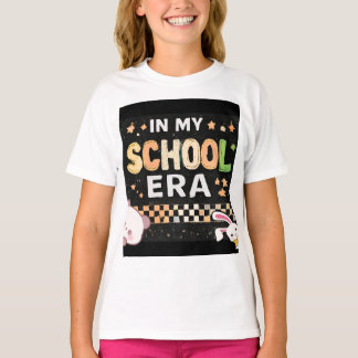 Camiseta Retro En Mi Era Escolar Estética Regreso a la Escu