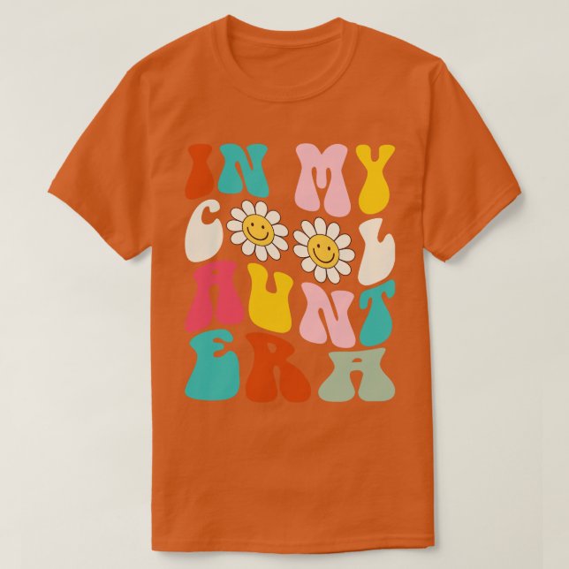 Camiseta Retro En Mi Guay La Era De La Tía Guay Para La Tía (Diseño del anverso)