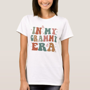Camiseta Retro En Mi Tee De Flores De La Era Grammy