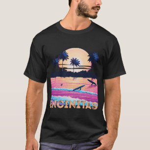 Camiseta Retro Encinitas California Souvenir Surf