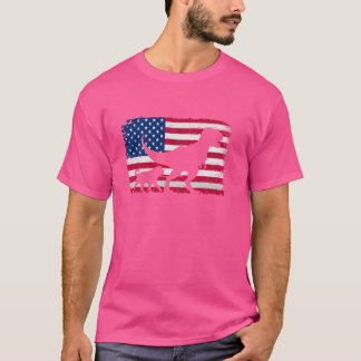 Camiseta Retro English Mastiff 4 de julio Bandera estadouni