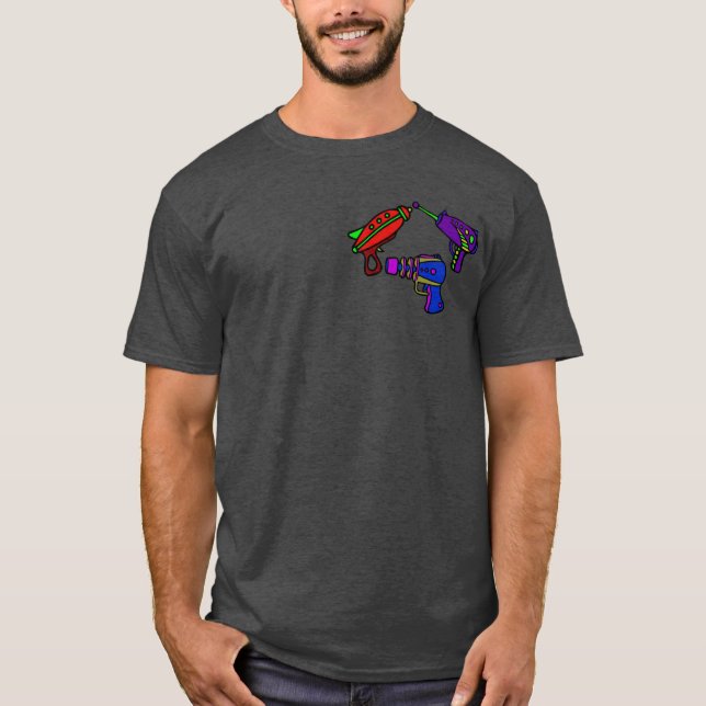 Camiseta Retro-Espacio  (Anverso)