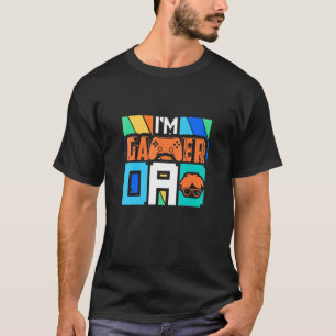 Camiseta Retro Esports I Am A Gamer Dad Geek