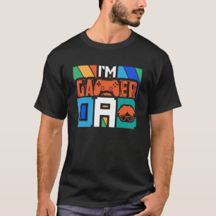 Camiseta Retro Esports I am A Gamer Dad Geek