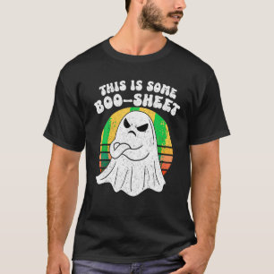 Camiseta Retro Esta Es Una Hoja De Boo De Fantasía De Hallo