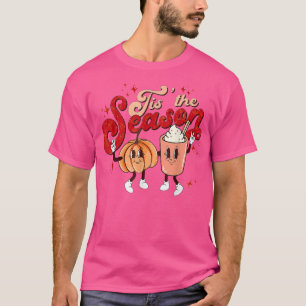Camiseta Retro Esta Temporada Cae Calabaza Spice Funny Autu