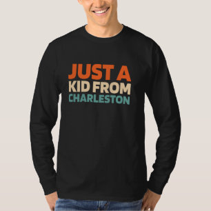 Camiseta Retro Estadounidense Sólo Un Niño De Illinois Ch