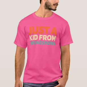 Camiseta Retro Estadounidense, Solo Un Niño De Ohio Youngs