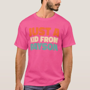 Camiseta Retro Estadounidense Vintage American A Solo Un Ni