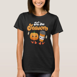 Camiseta Retro Este Es El Café De Calabaza De Temporada Cae
