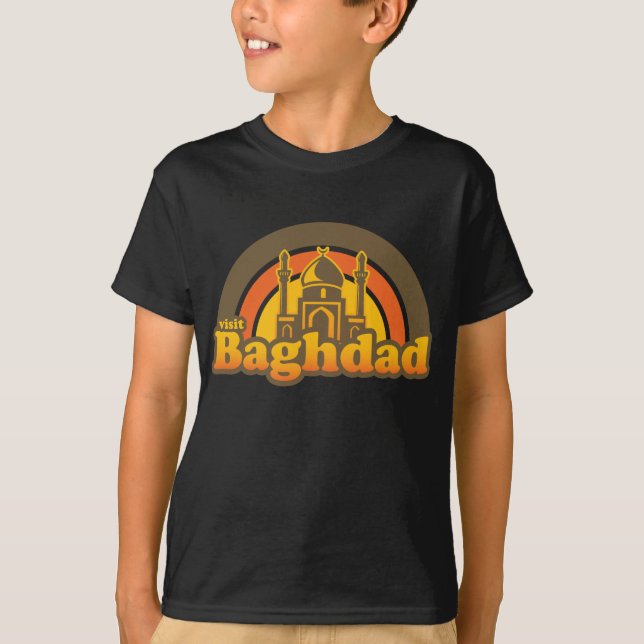 Camiseta Retro estupendo de Bagdad (Anverso)