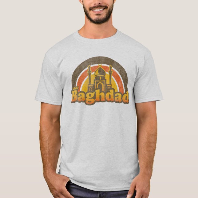 Camiseta Retro estupendo de Bagdad (Anverso)