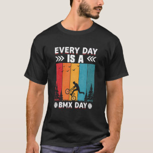 Camiseta Retro Every Day Is BMX Day Guay BMX Rider