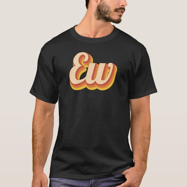 Camiseta Retro Ew (Anverso)