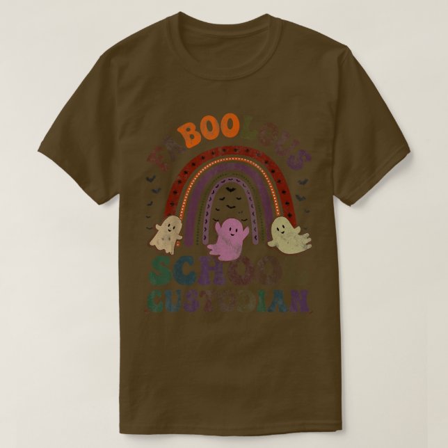 Camiseta Retro FABOOLOUS SCHOOL CUSTODIAN Costume This Is M (Diseño del anverso)