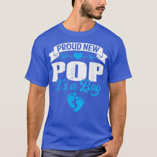 Camiseta Retro Family Proud New Pop It's A Boy Gender Revea