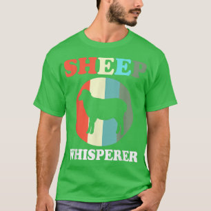 Camiseta Retro Farm Farmer Ranch Sheep Whisperer