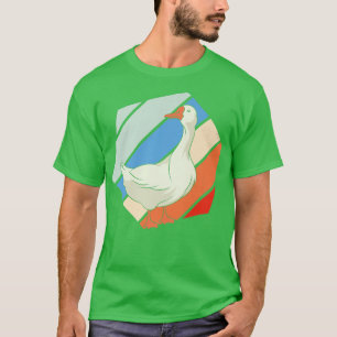 Camiseta Retro Farmer Bird Farm Animal Lover Goose 