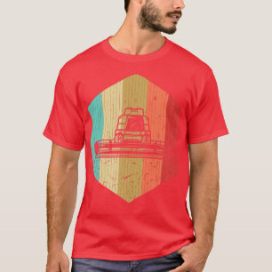 Camiseta Retro Farmer Tractor Vintage Farmer Tractor Silhou