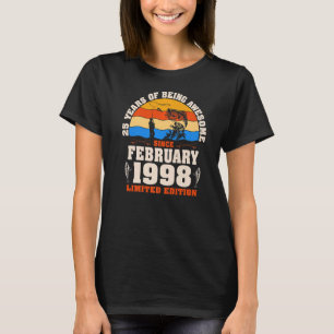 Camiseta Retro Febrero 1998 25 años Pescadores 25 años