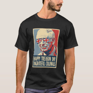 Camiseta Retro Feliz Día De La Traición 4 De Julio Coloni B