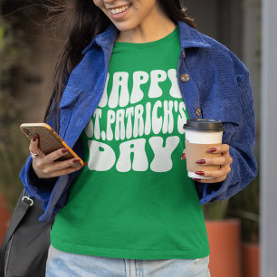 Camiseta Retro Feliz Día de San Patricio