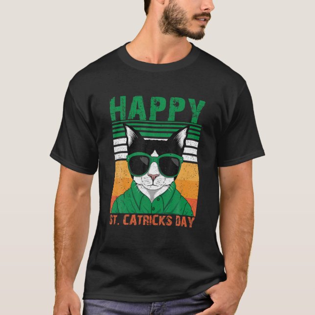 Camiseta Retro Feliz Día de St. Catricks (Anverso)