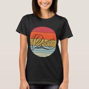 Camiseta Retro Fig Design Planta de higos vegetarianos