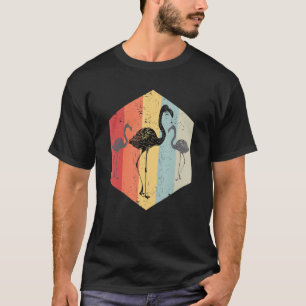 Camiseta Retro Flamingo Vintage