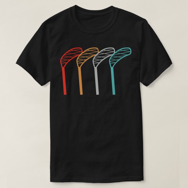 Camiseta Retro Floorball Player Unihockey Team Coach  (Diseño del anverso)