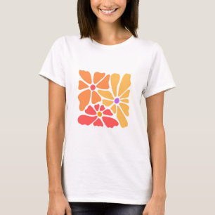 Camiseta Retro Floral