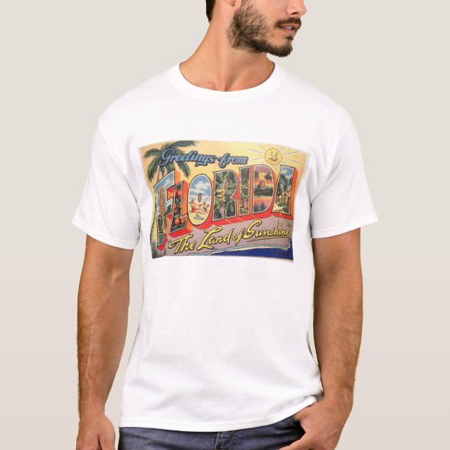 Camiseta Retro Florida  (Anverso)