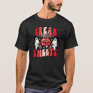 Camiseta Retro Freak In The Sheets Ghost Skeleton Hands Hal