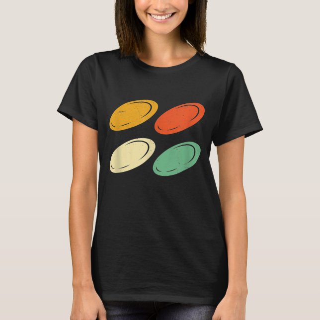 Camiseta Retro Frisbee Disk Golf Disks Guay Frolf Frolfing (Anverso)