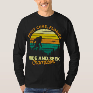 Camiseta Retro Fruit Cove, Florida Big foot Souvenir