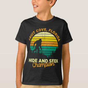 Camiseta Retro Fruit Cove, Florida Big foot Souvenir