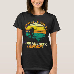 Camiseta Retro Fruit Cove, Florida Big foot Souvenir