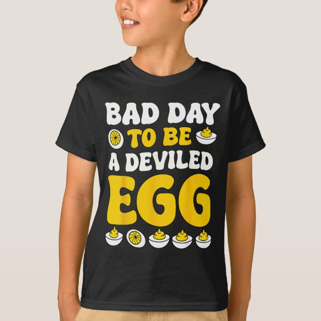 Camiseta Retro Funny Thanksgiving Dinner Bad Day To Be A De (Anverso)