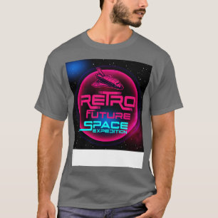 Camiseta Retro Future Space Corp