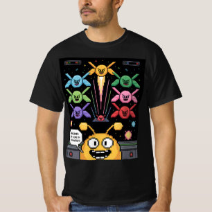 Camiseta Retro Galaga Galagans - Bee-lieve en Form