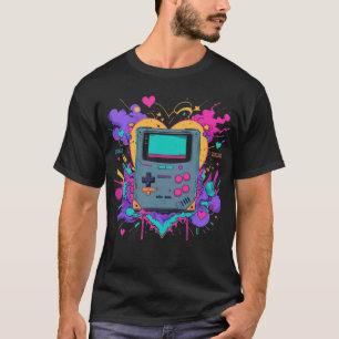 Camiseta Retro Gameboy - Estilo de arte pop de los