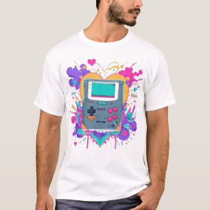 Camiseta Retro Gameboy - Estilo de arte pop de los