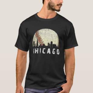 Camiseta Retro Gameday de Chicago Vintage Baseball
